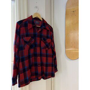 70’s Pendleton Pure Wool Flannel Button Up